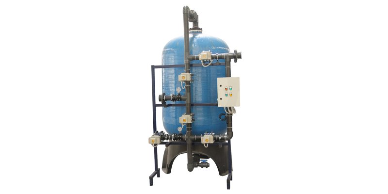Activated Carbon Filter Systems with FRP Tanks and Surface Piping